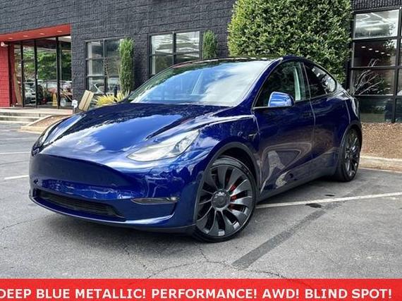 TESLA MODEL Y 2022 7SAYGDEF1NF515765 image